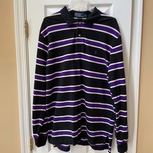 Mens Long Sleeve Polo